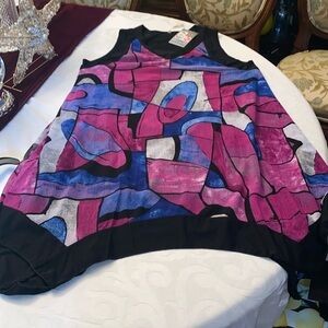 NWT size large short sleeve V-neck dress from the India boutique